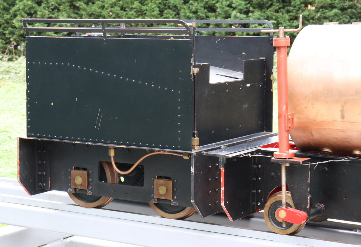 5 inch narrow gauge "Sweet Pea" 0-4-2T + tender