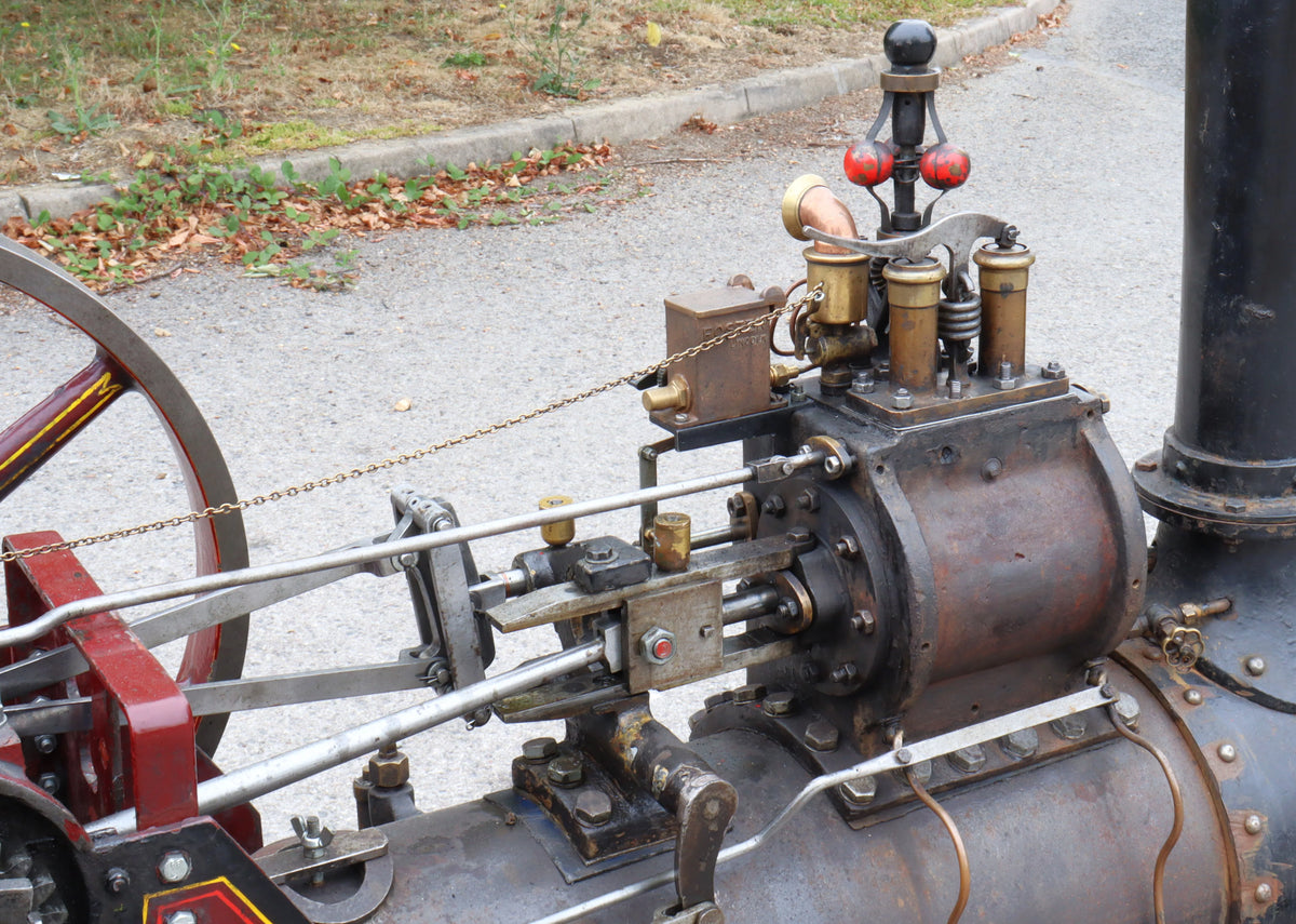 4 1/2 inch scale Burrell traction engine