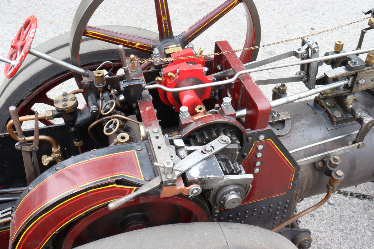 4 1/2 inch scale Burrell traction engine