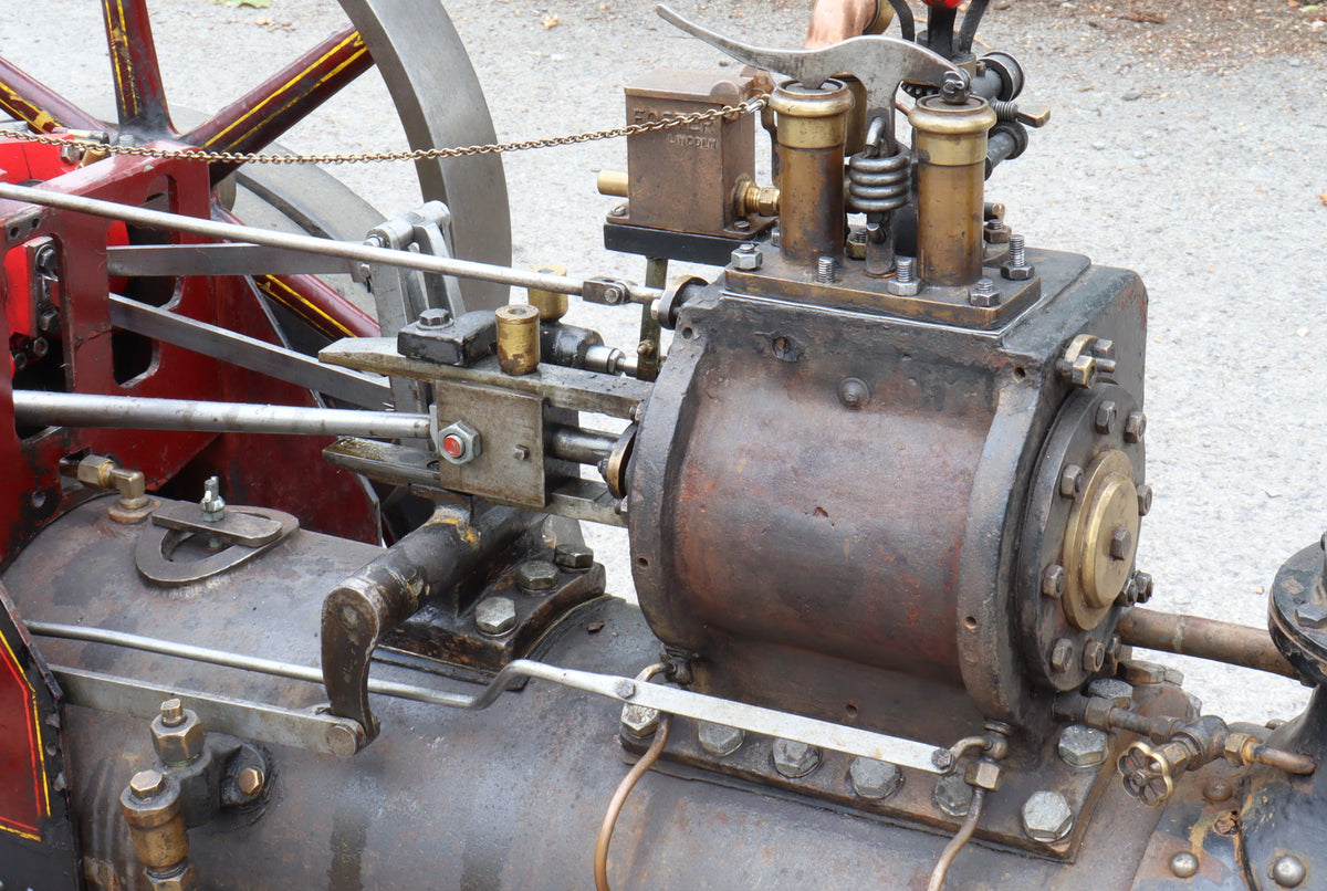 4 1/2 inch scale Burrell traction engine