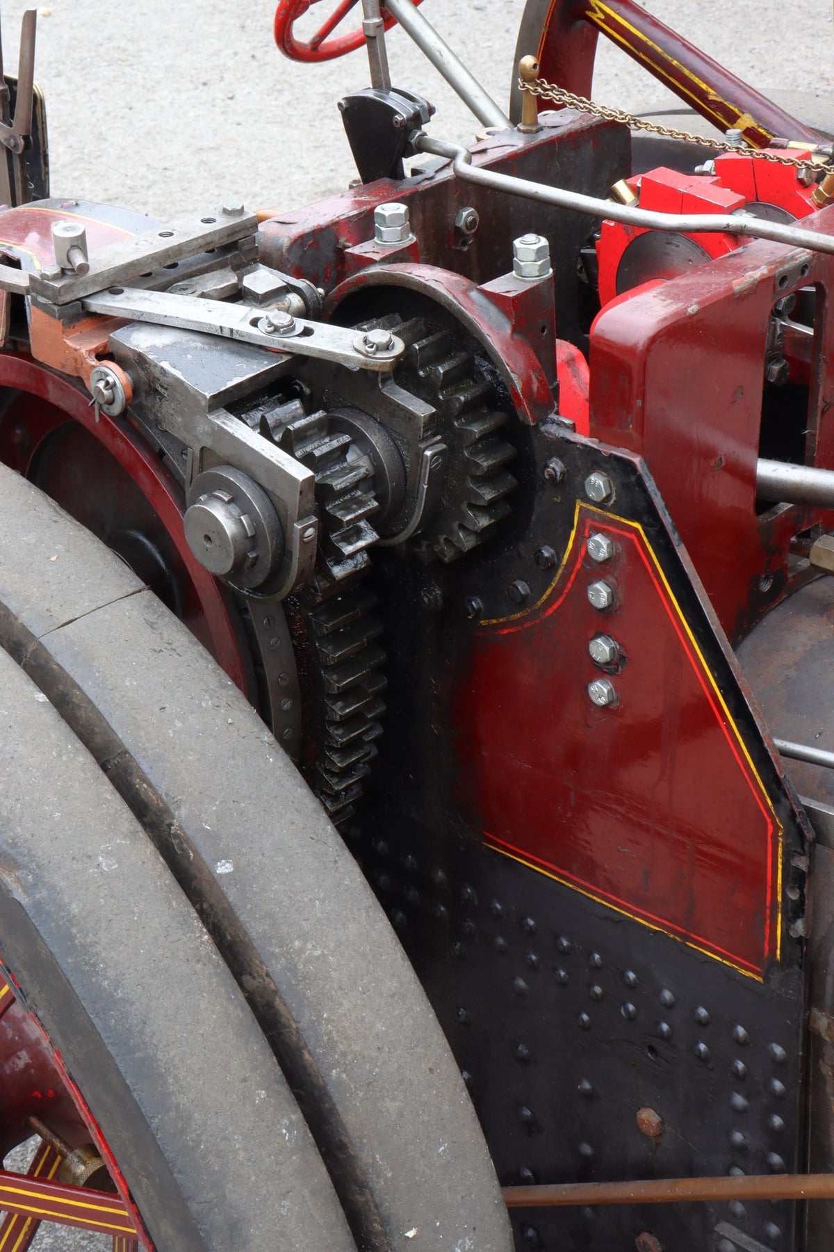 4 1/2 inch scale Burrell traction engine
