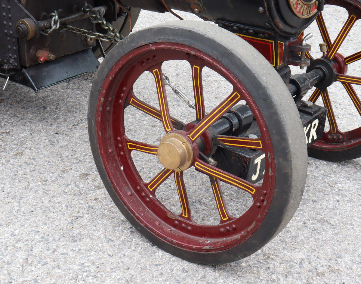 4 1/2 inch scale Burrell traction engine