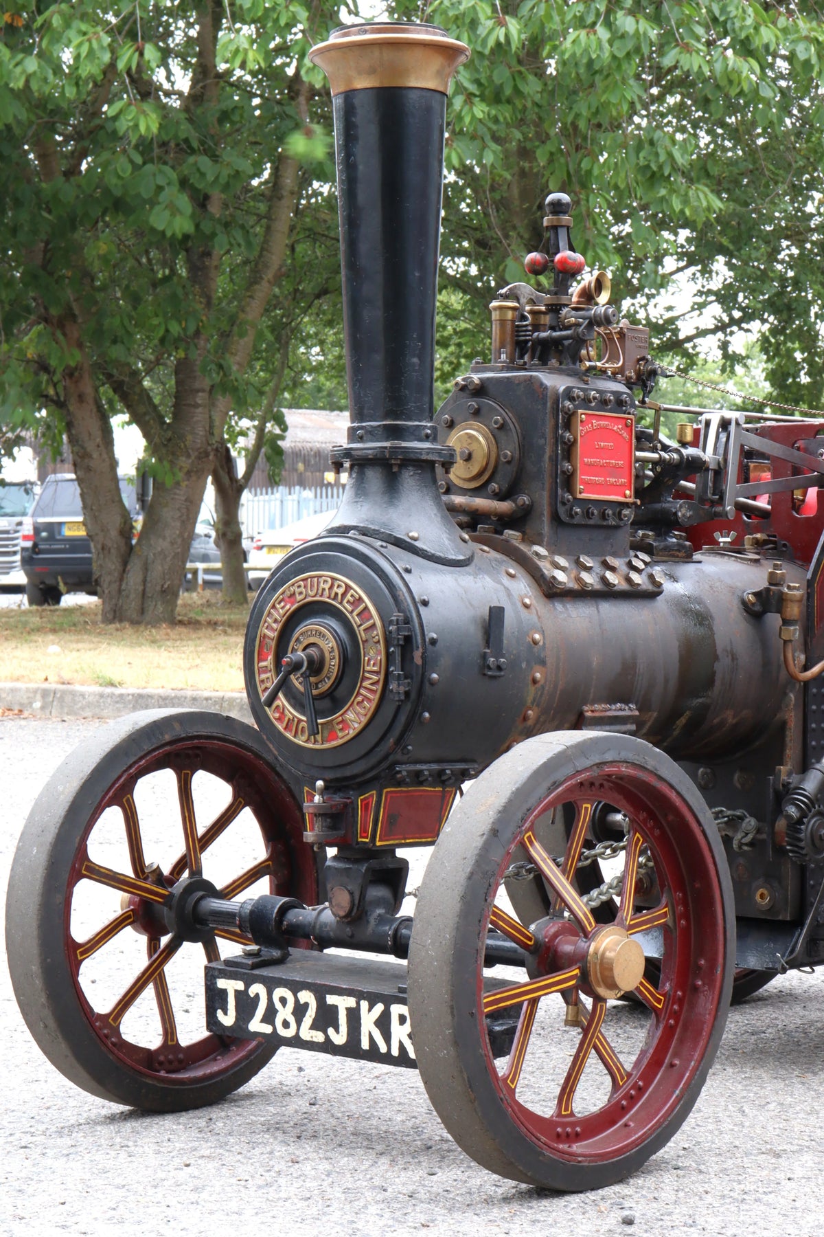 4 1/2 inch scale Burrell traction engine