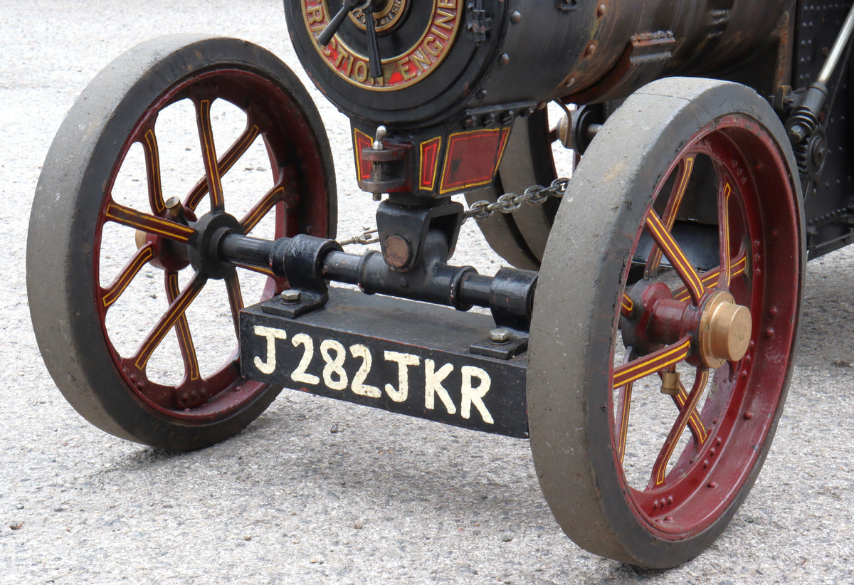 4 1/2 inch scale Burrell traction engine