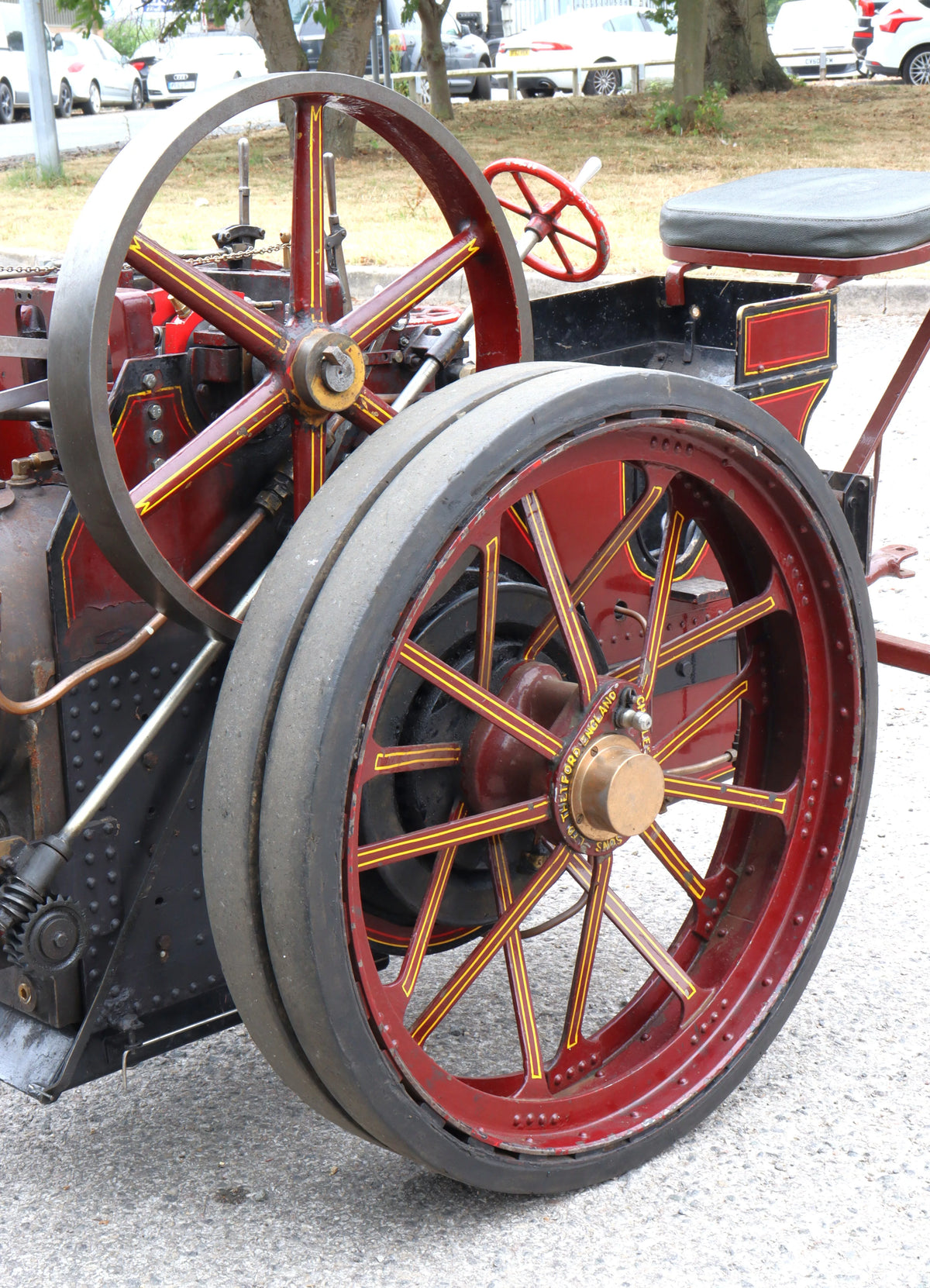 4 1/2 inch scale Burrell traction engine