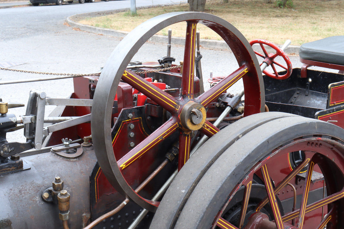 4 1/2 inch scale Burrell traction engine