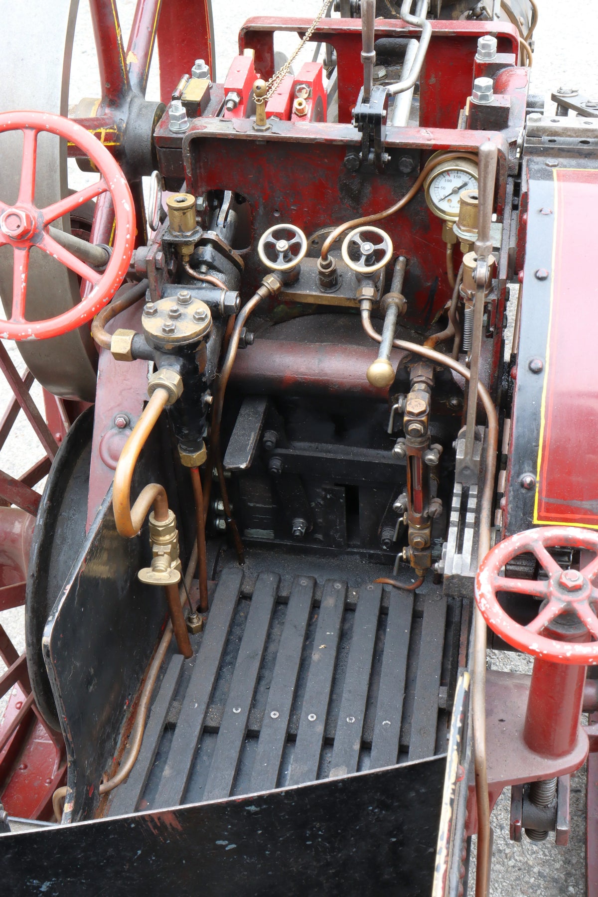 4 1/2 inch scale Burrell traction engine