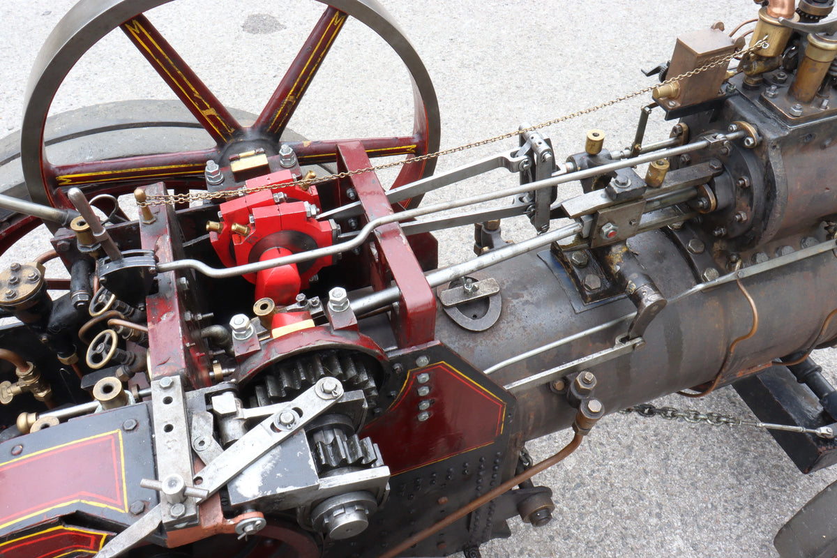 4 1/2 inch scale Burrell traction engine