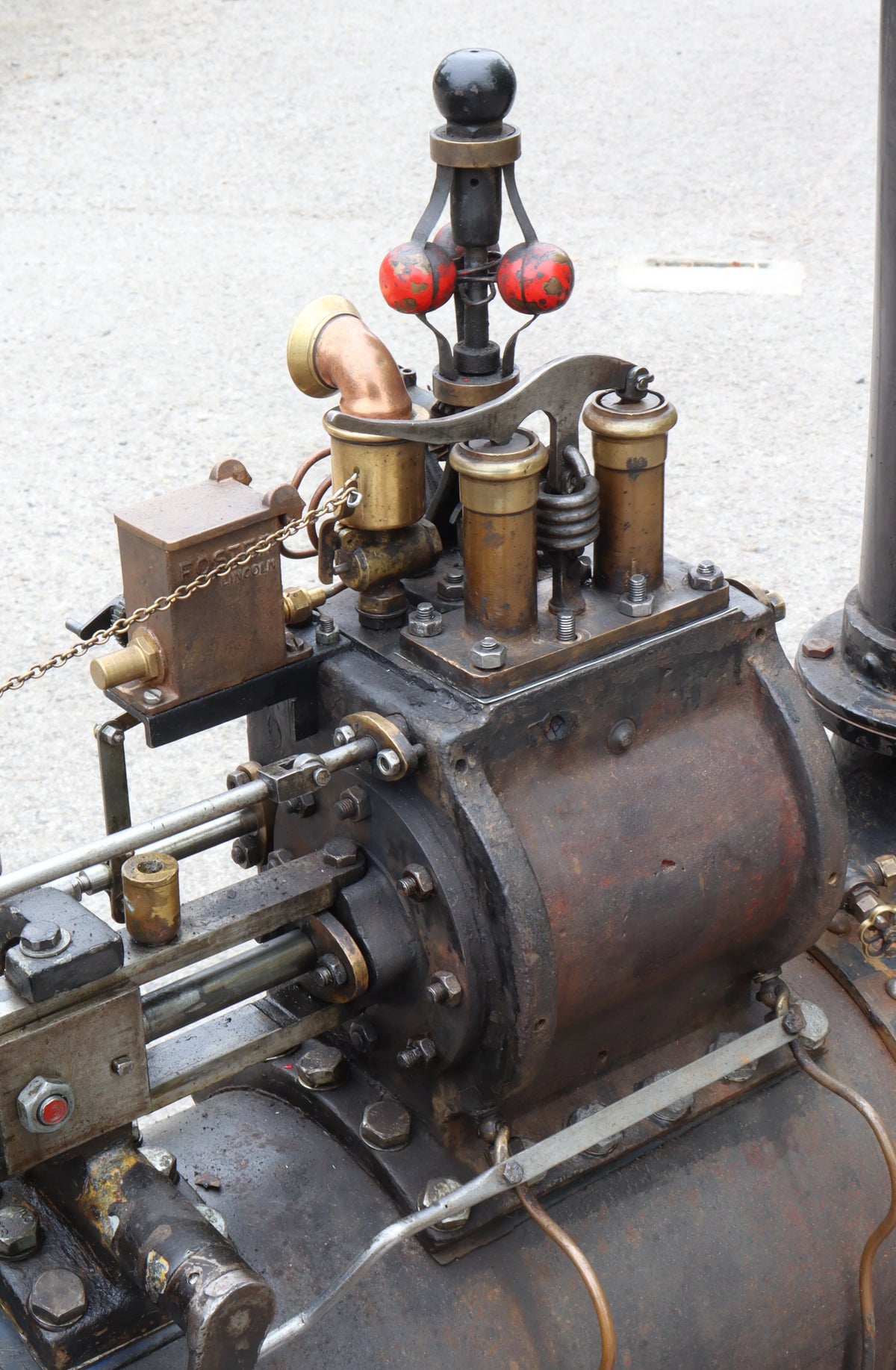 4 1/2 inch scale Burrell traction engine