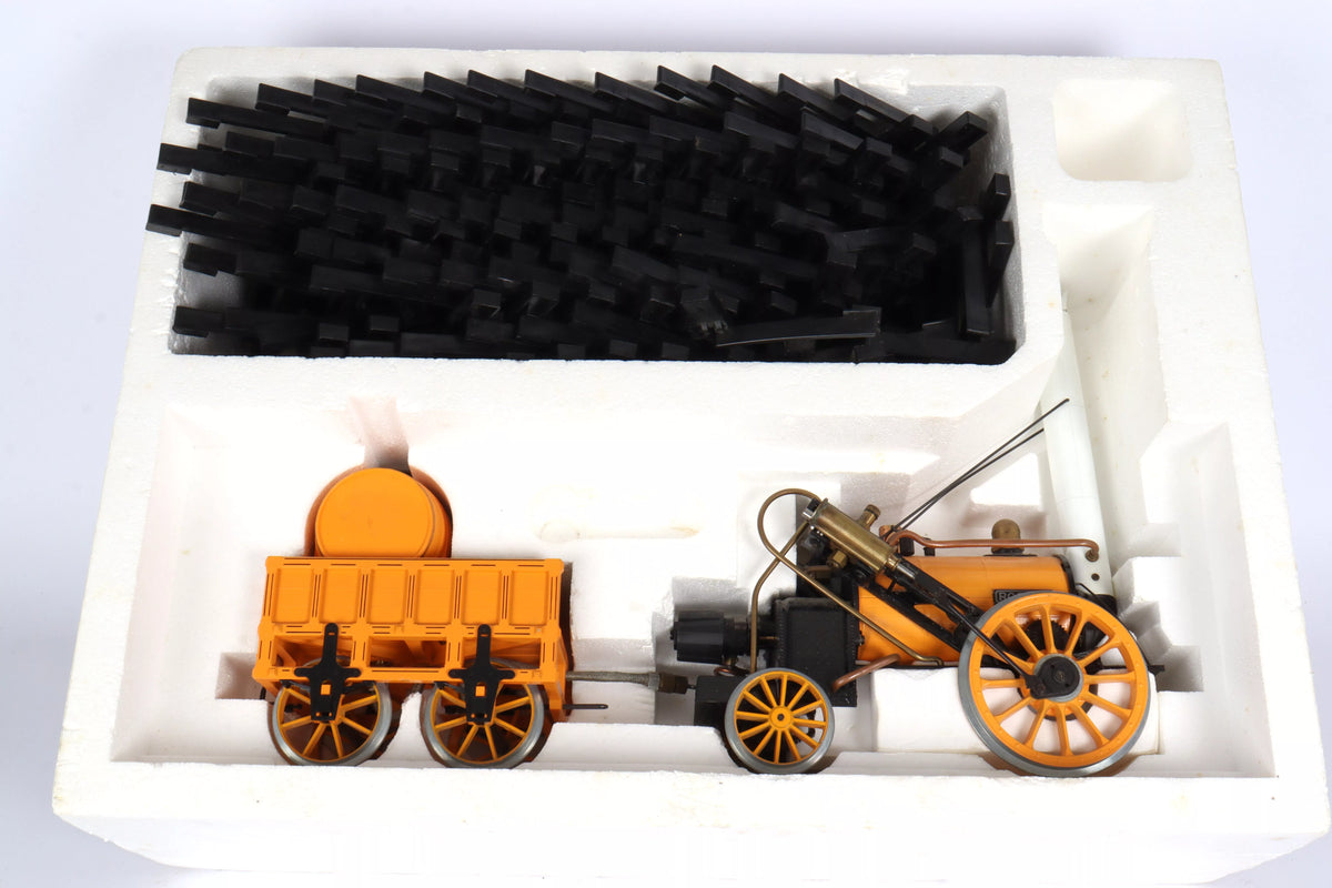 3 1/2 inch gauge Hornby "Rocket" with coach