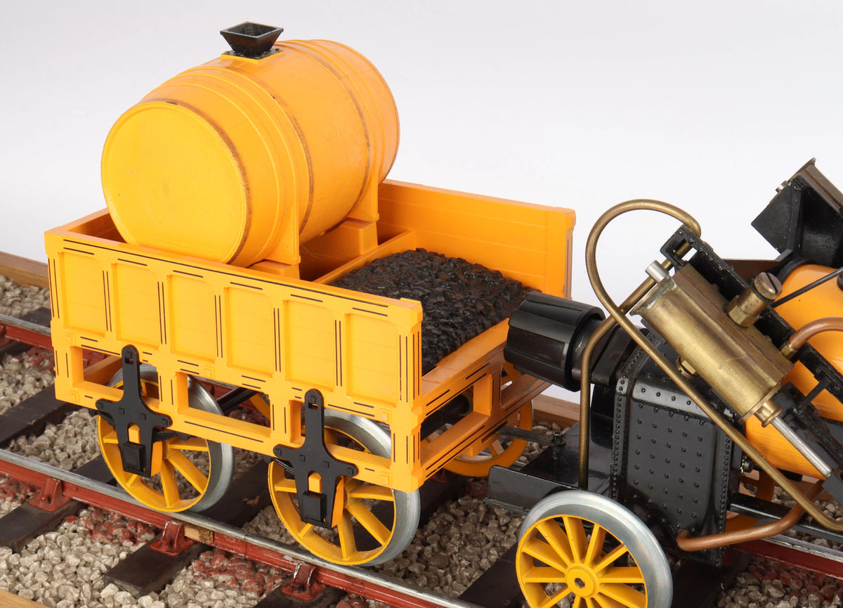 3 1/2 inch gauge Hornby "Rocket" with coach