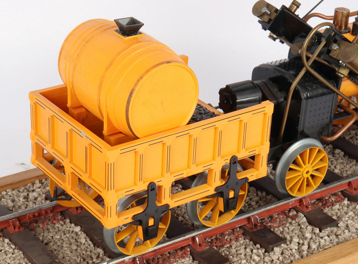 3 1/2 inch gauge Hornby "Rocket" with coach
