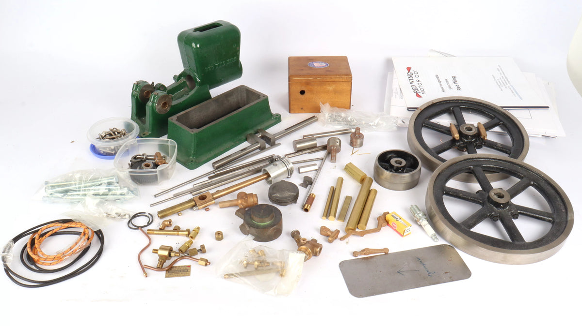 Red Wing open crank hopper-cooled engine