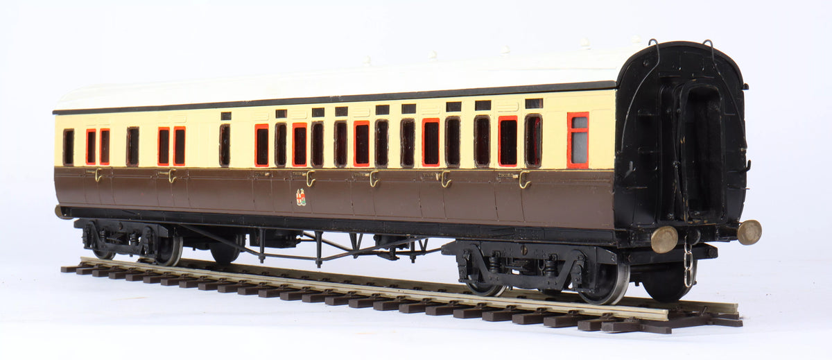 45mm gauge GWR brake third coach