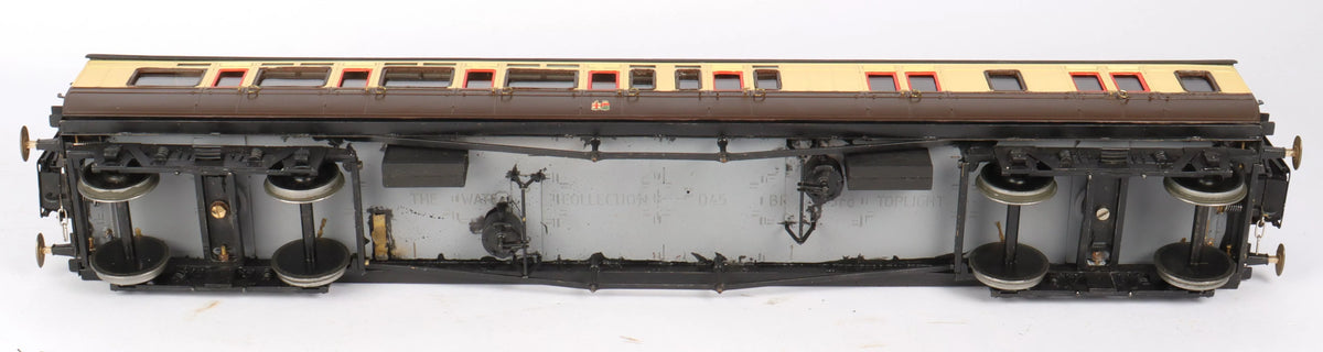 45mm gauge GWR brake third coach