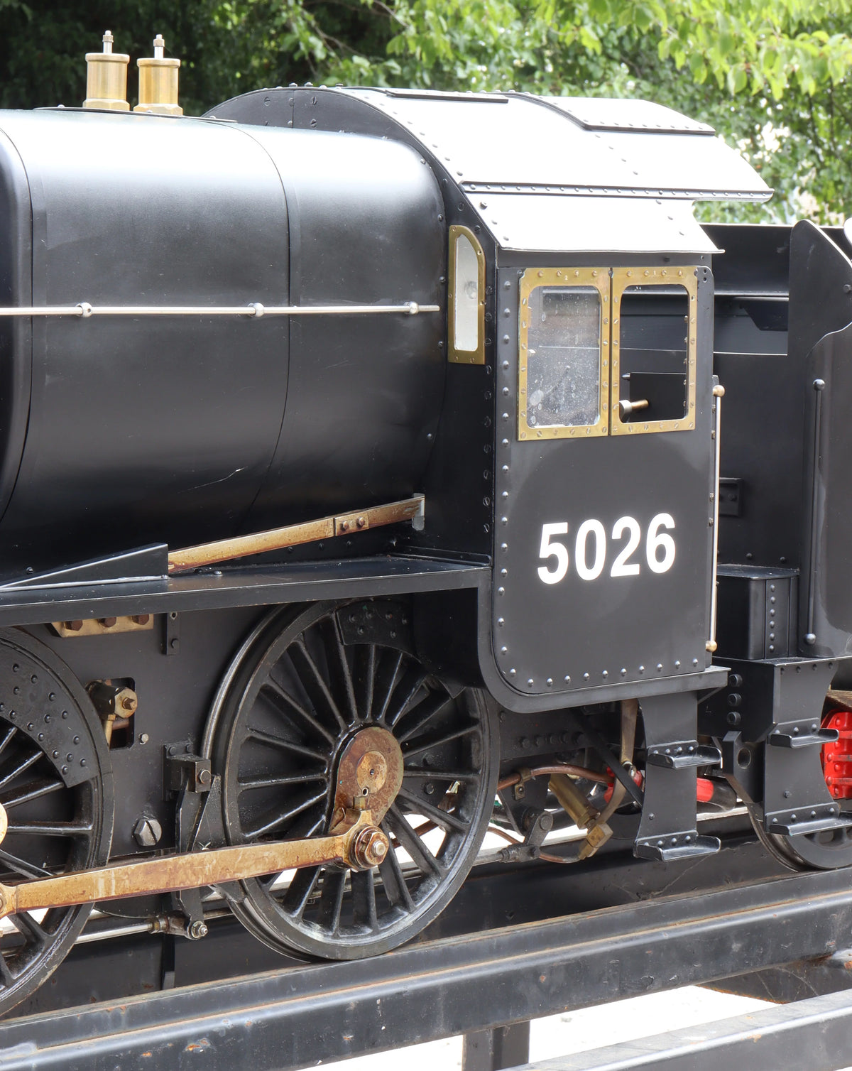 7 1/4 inch gauge LMS Black 5