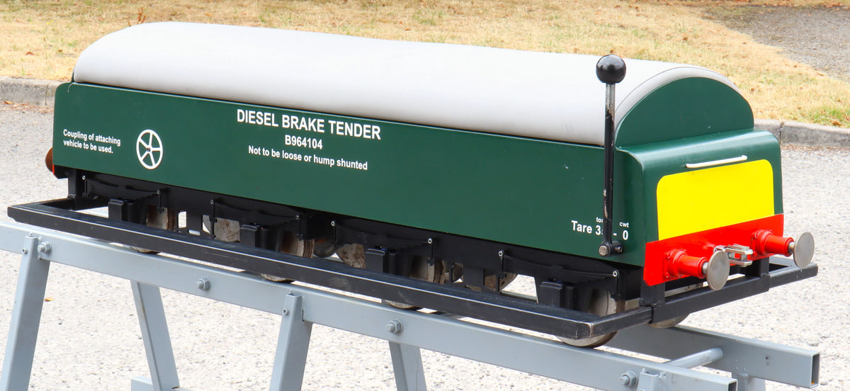 7 1/4 inch gauge 17D bogie braked driving truck