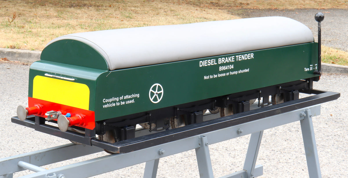 7 1/4 inch gauge 17D bogie braked driving truck