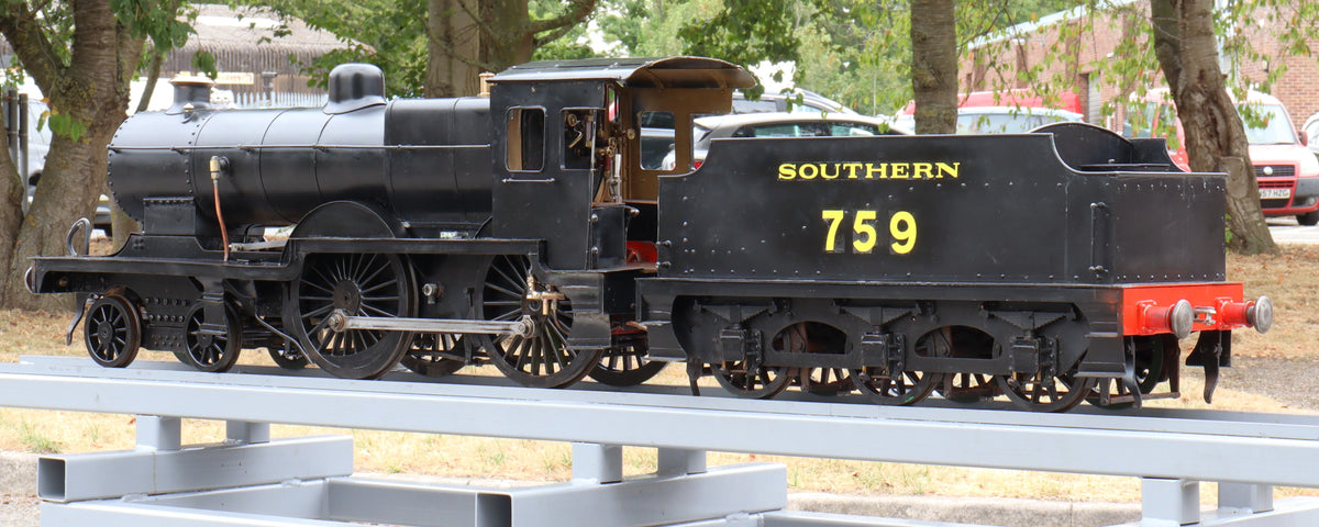 5 inch gauge "Maid of Kent" 4-4-0