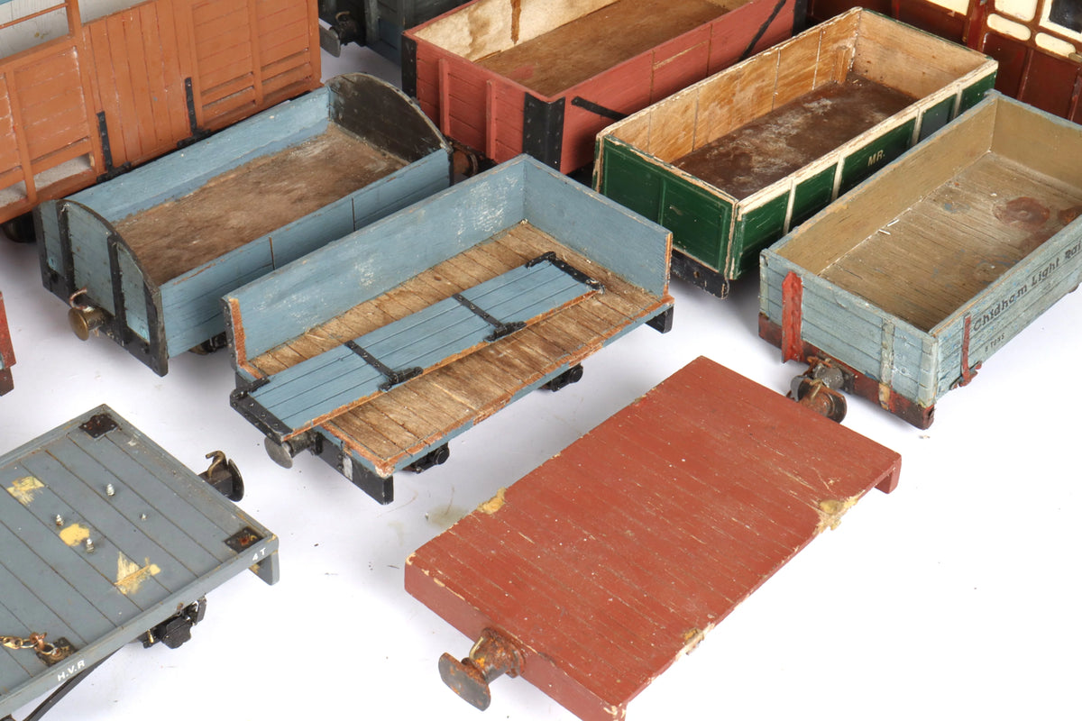 Collection of project 32mm wagons & coaches
