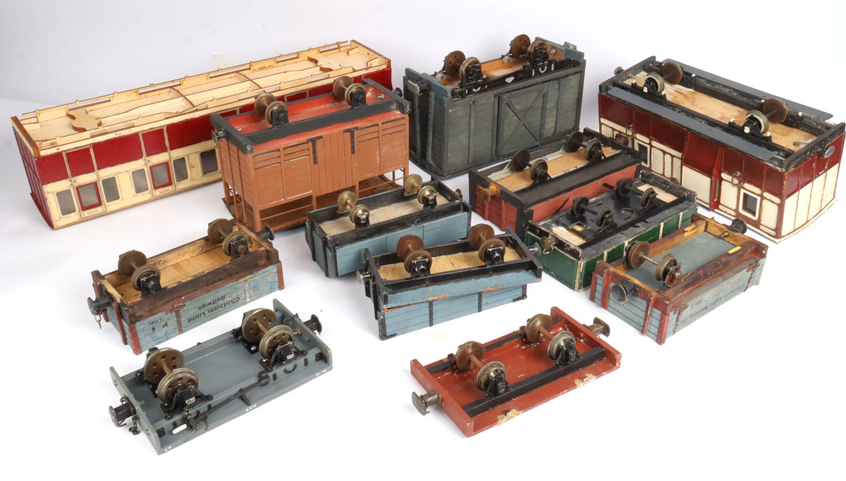 Collection of project 32mm wagons & coaches