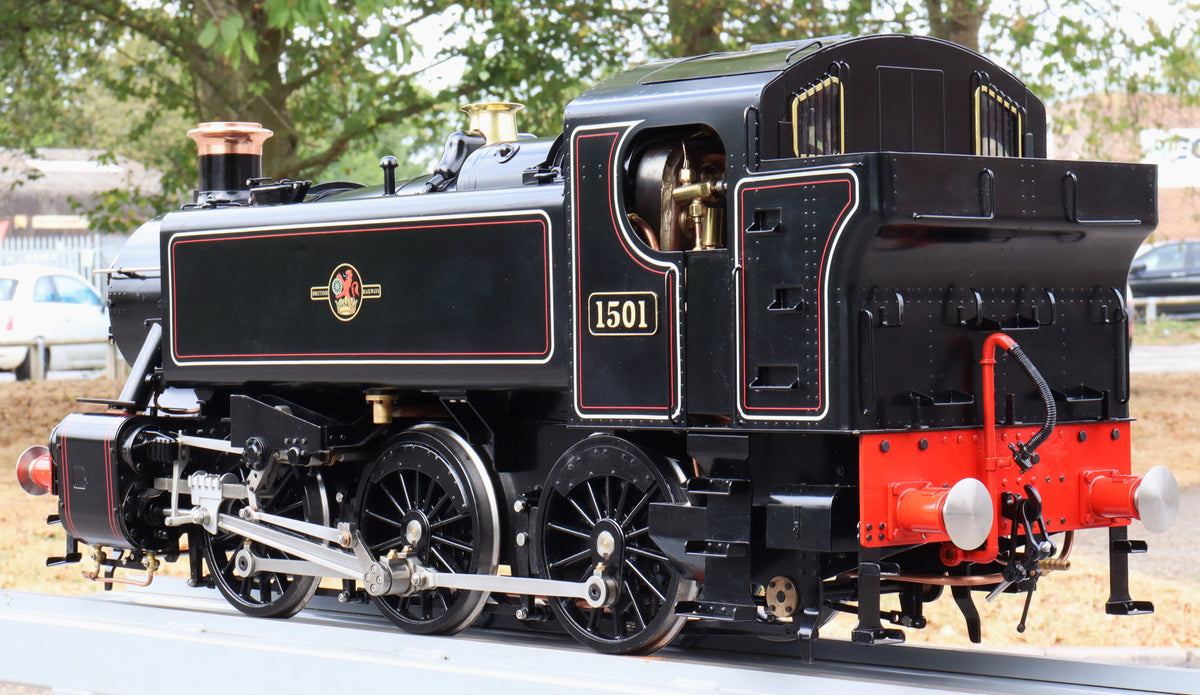 5 inch gauge GWR 15XX 0-6-0PT