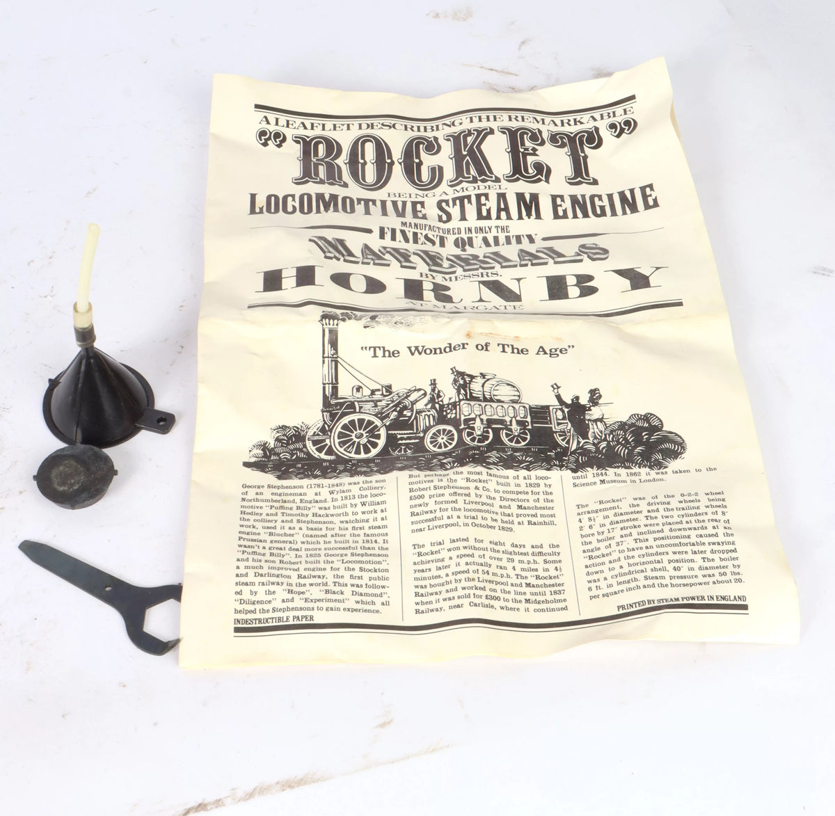 3 1/2 inch gauge Hornby "Rocket"