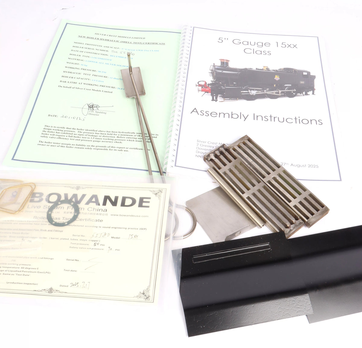 5 inch gauge GWR 15XX 0-6-0PT