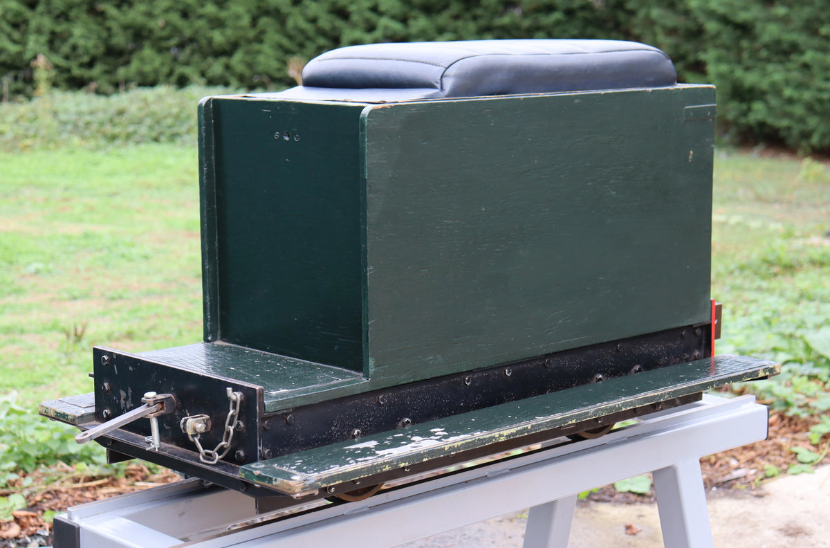 7 1/4 inch gauge ground level braked driving truck