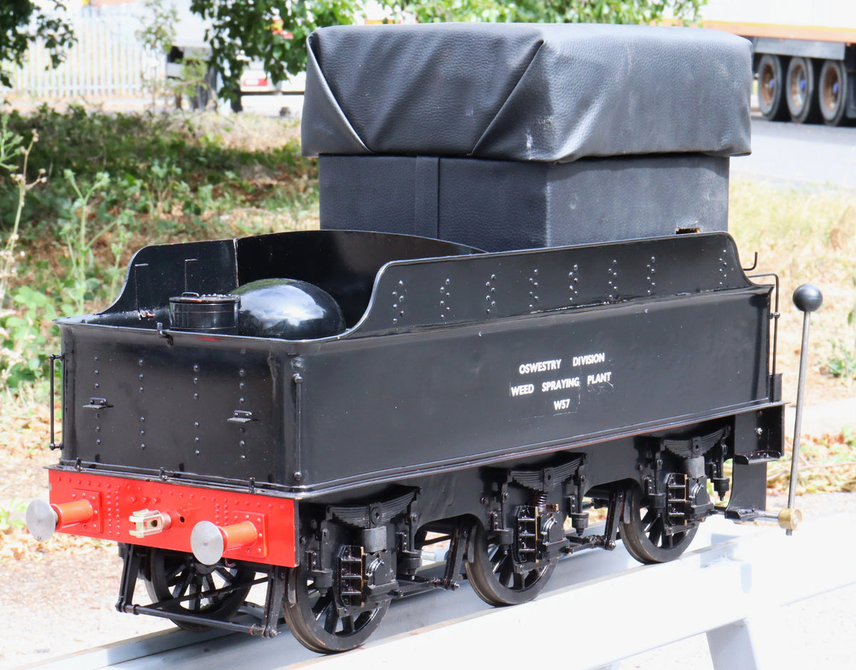 5 inch gauge GWR 3500 gallon tender/driving truck