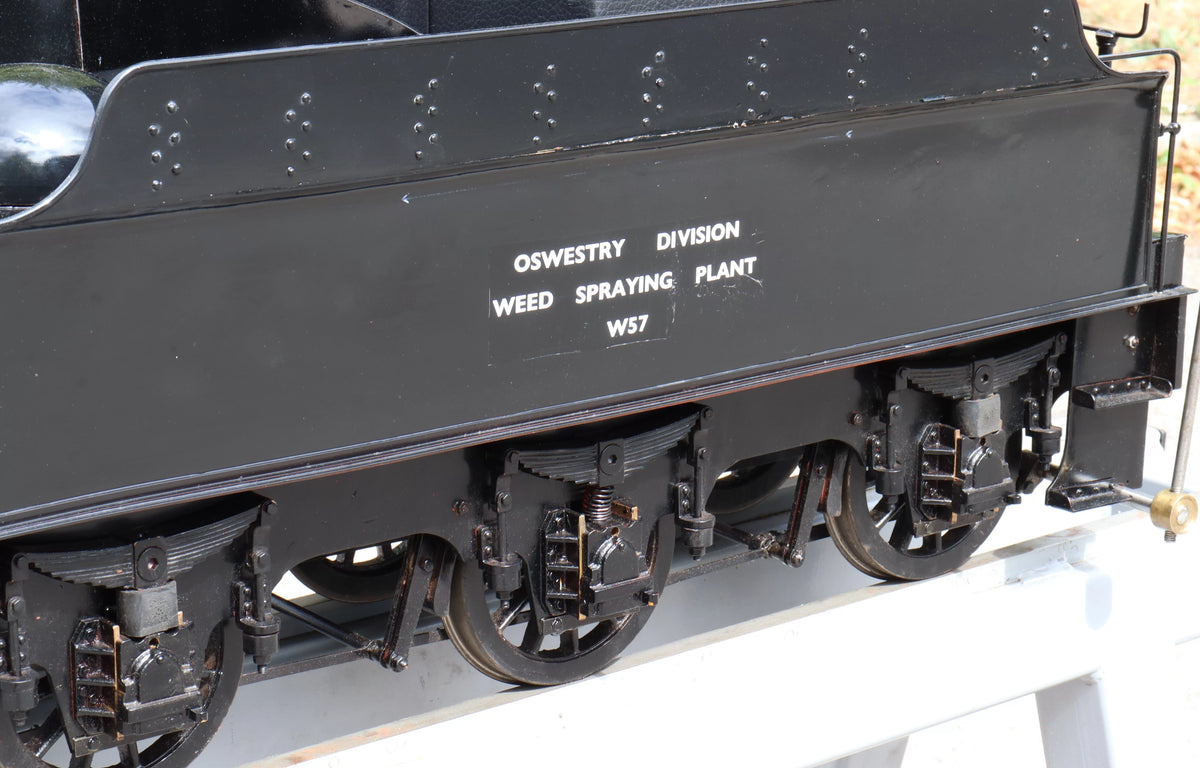 5 inch gauge GWR 3500 gallon tender/driving truck