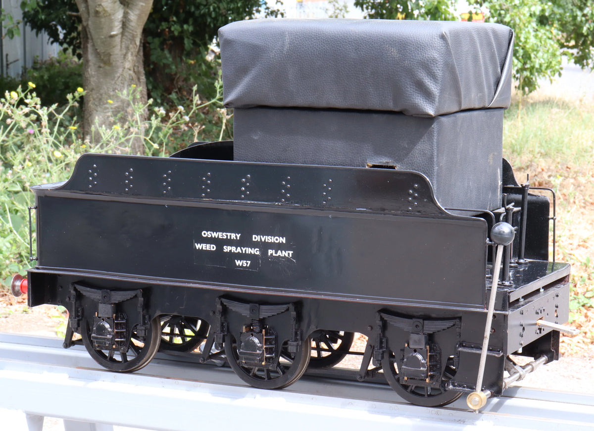 5 inch gauge GWR 3500 gallon tender/driving truck