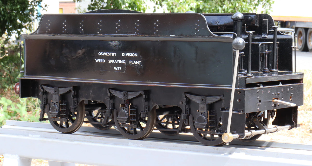 5 inch gauge GWR 3500 gallon tender/driving truck