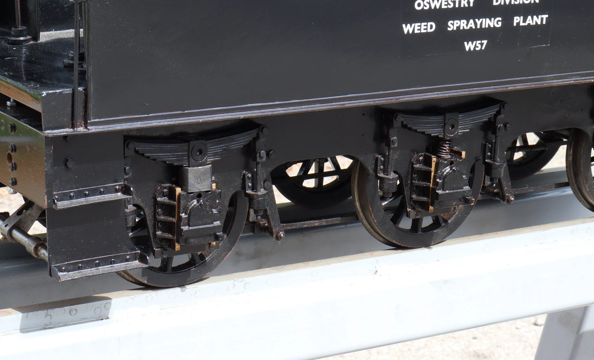 5 inch gauge GWR 3500 gallon tender/driving truck