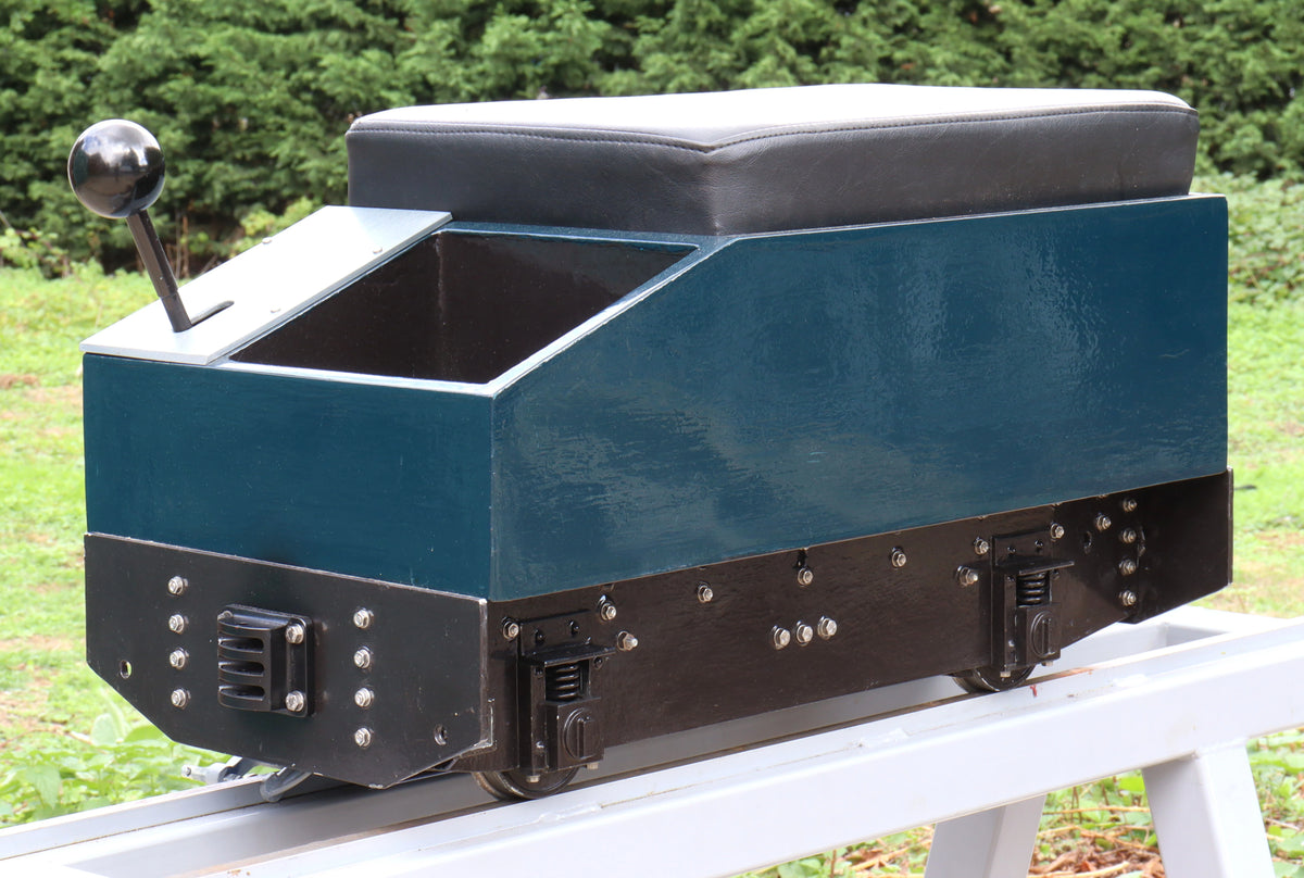 5 inch gauge braked ground level driving truck
