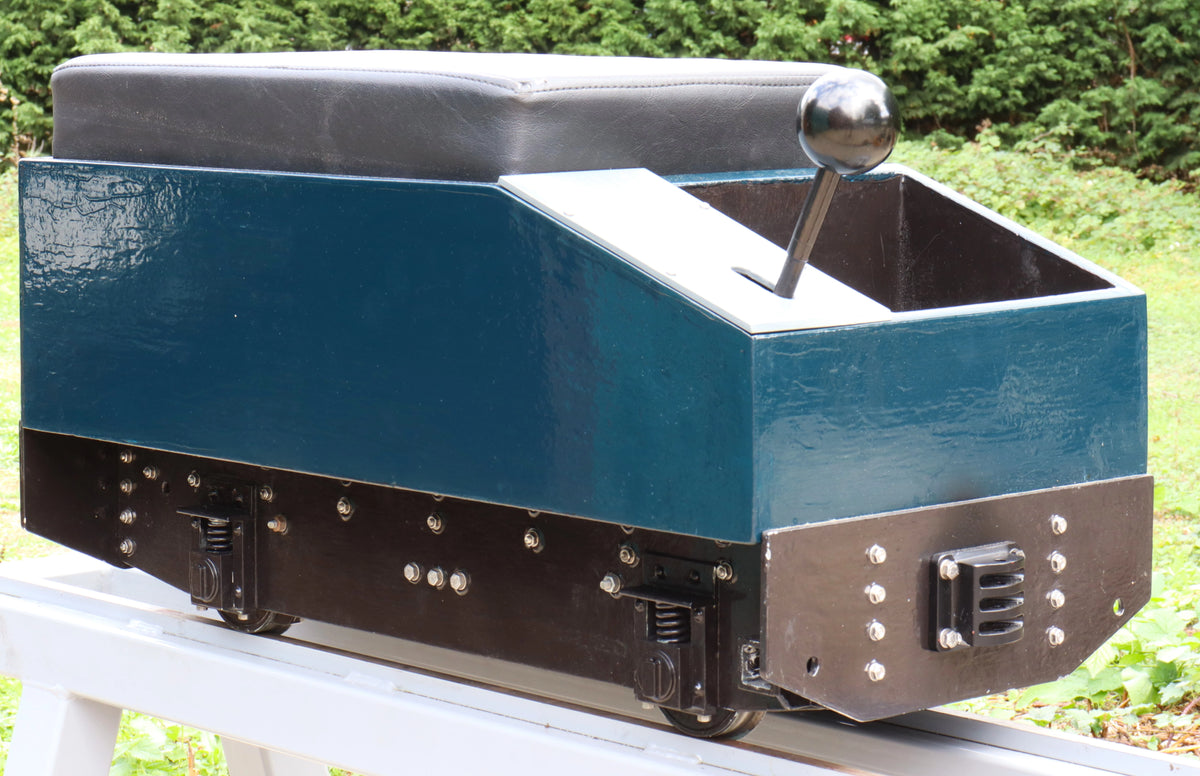 5 inch gauge braked ground level driving truck