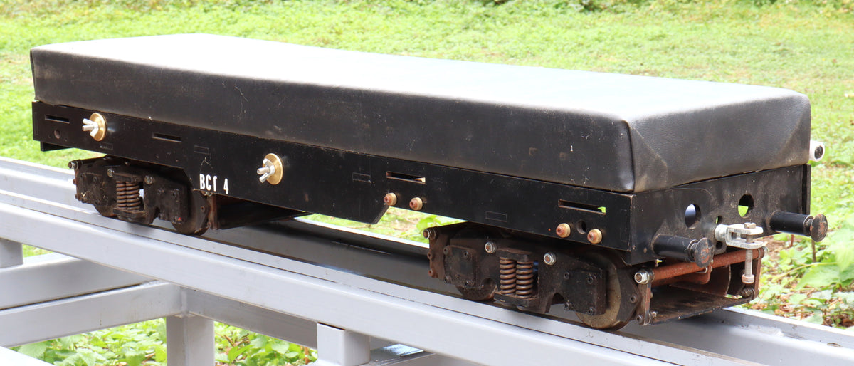 5 inch gauge bogie braked driving truck