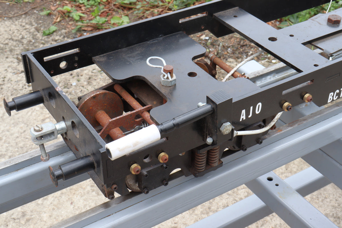 5 inch gauge bogie braked driving truck