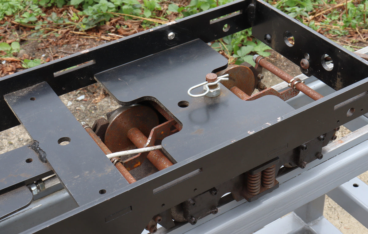 5 inch gauge bogie braked driving truck