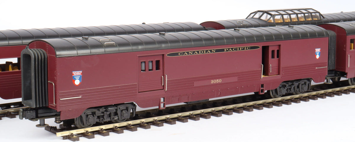 O gauge MTH Rail King Canadian Pacific four car passenger set