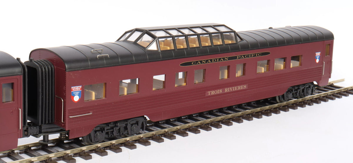 O gauge MTH Rail King Canadian Pacific four car passenger set