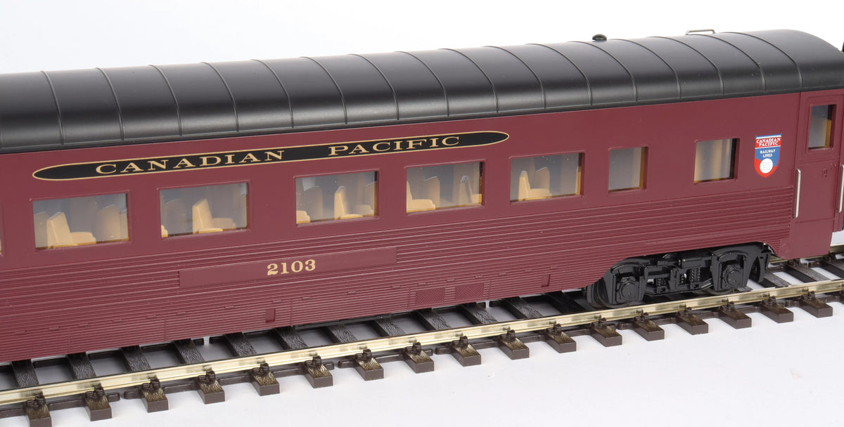 O gauge MTH Rail King Canadian Pacific four car passenger set