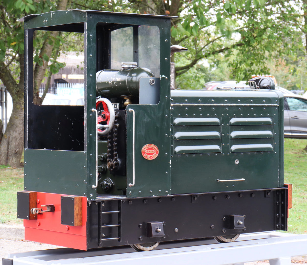 7 1/4 inch gauge Ruston petrol hydraulic shunter