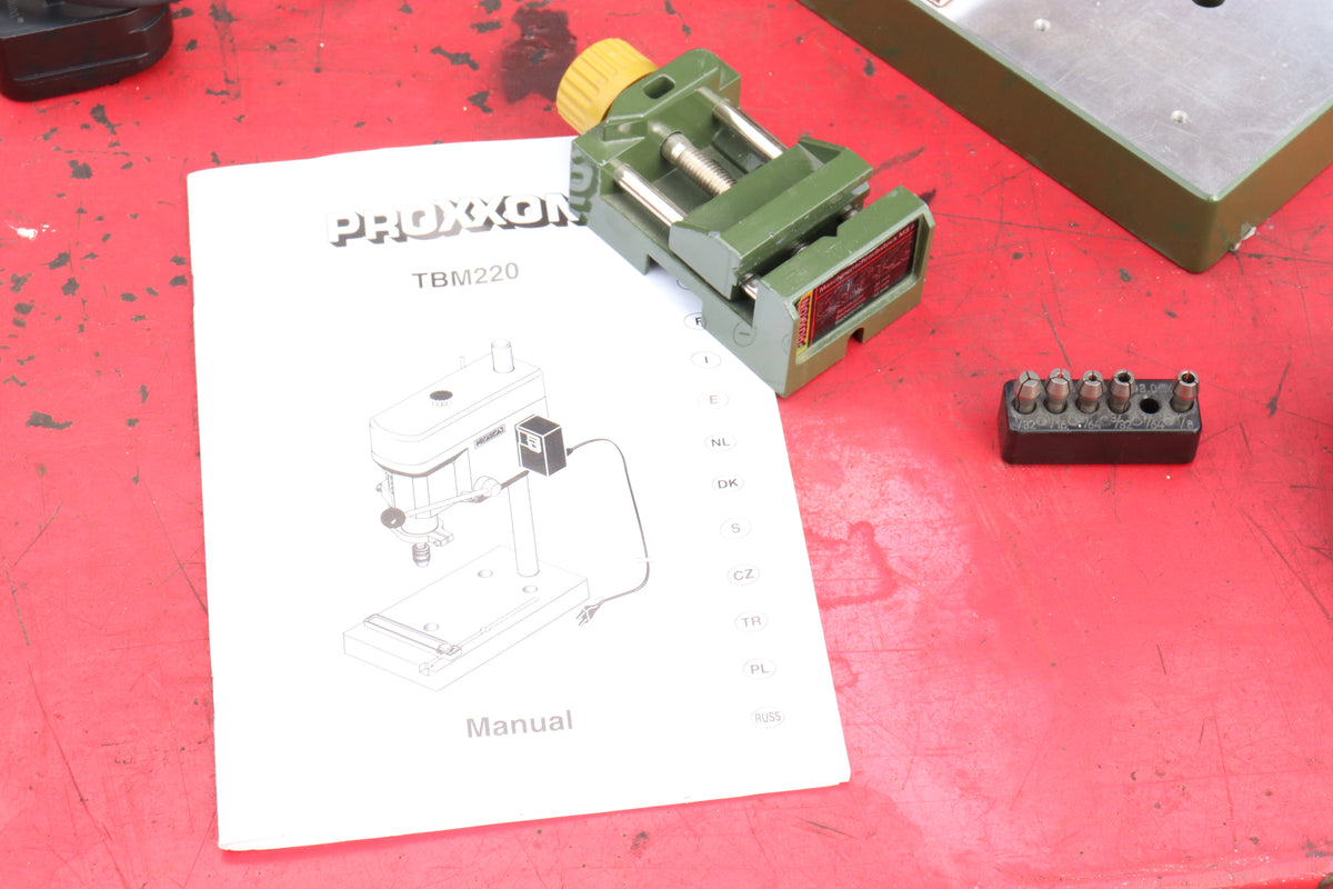 Proxxon TBM220 vertical drill