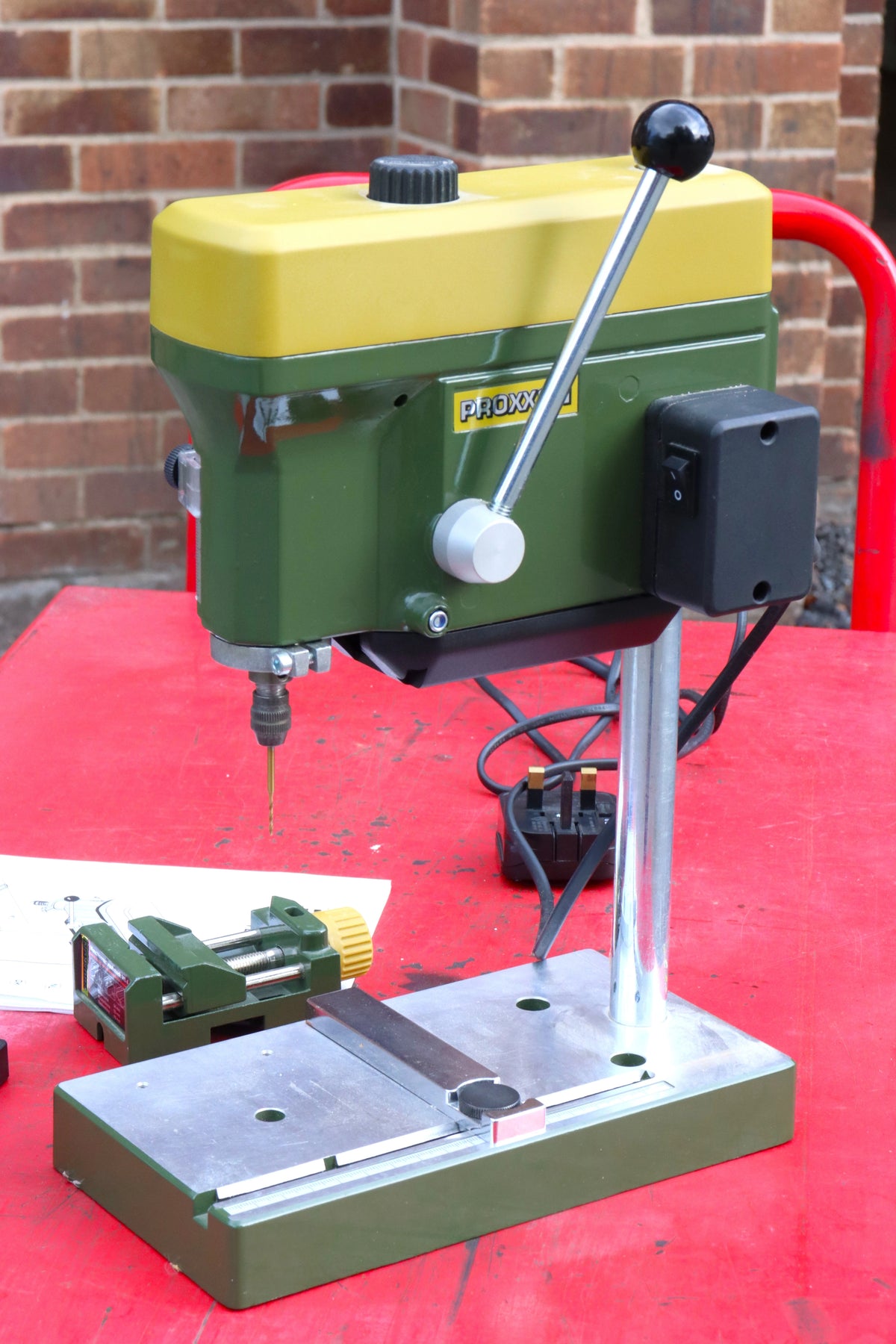 Proxxon TBM220 vertical drill
