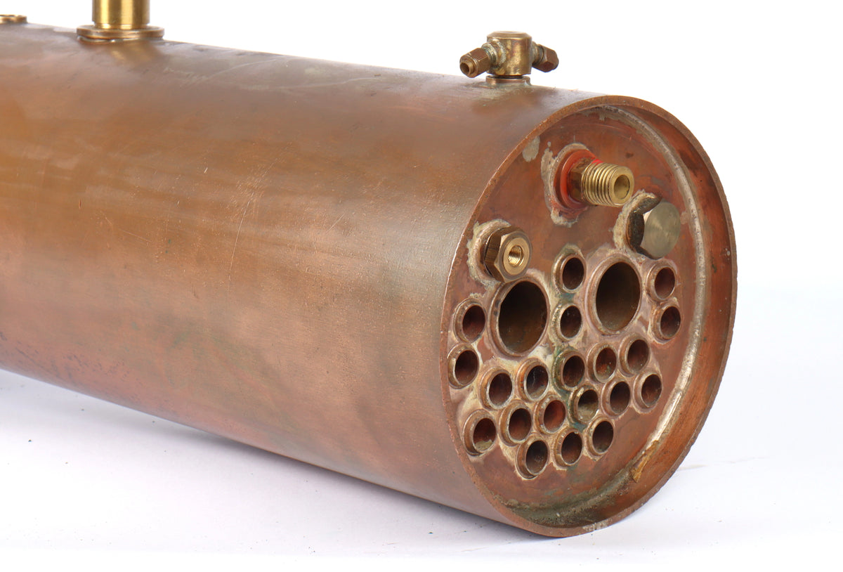 3 1/2 inch gauge Baldwin 4-8-4 "Columbia" with commercial CE-marked boiler