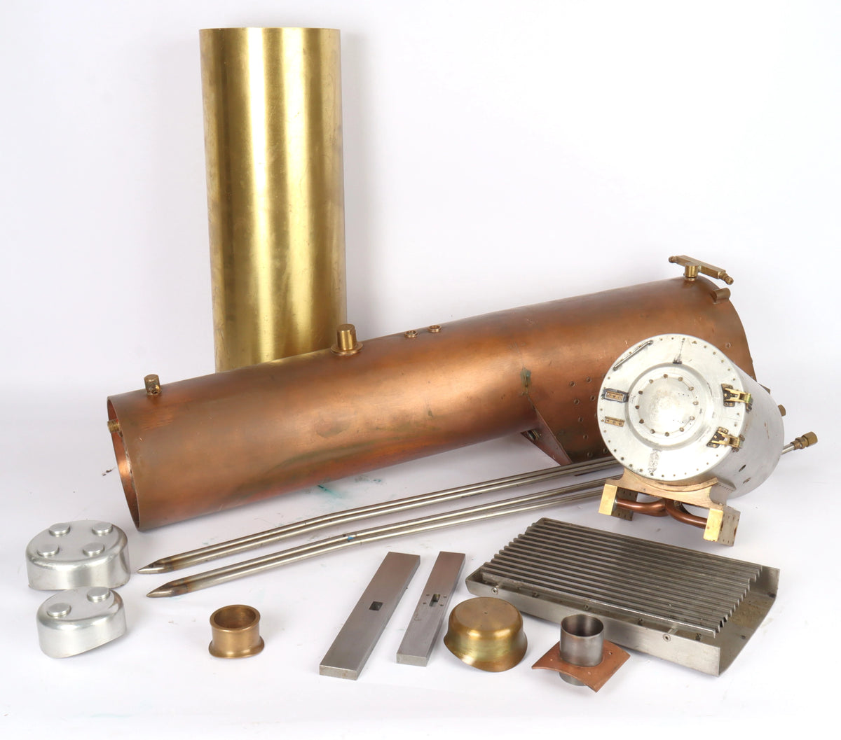 3 1/2 inch gauge Baldwin 4-8-4 "Columbia" with commercial CE-marked boiler