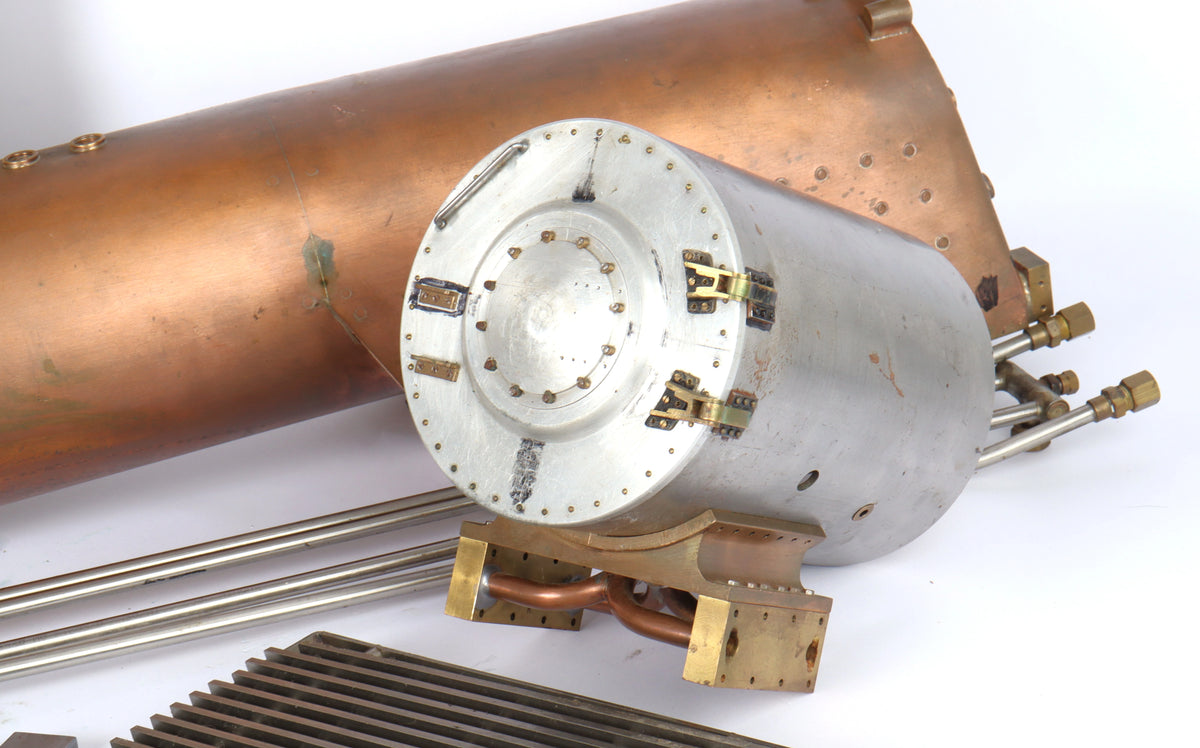 3 1/2 inch gauge Baldwin 4-8-4 "Columbia" with commercial CE-marked boiler