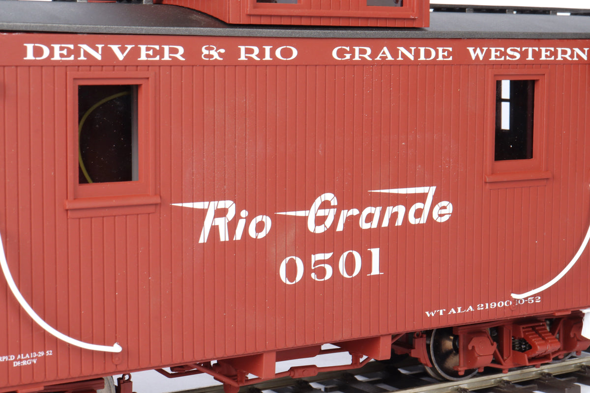 Denver & Rio Grande Western Railroad short caboose
