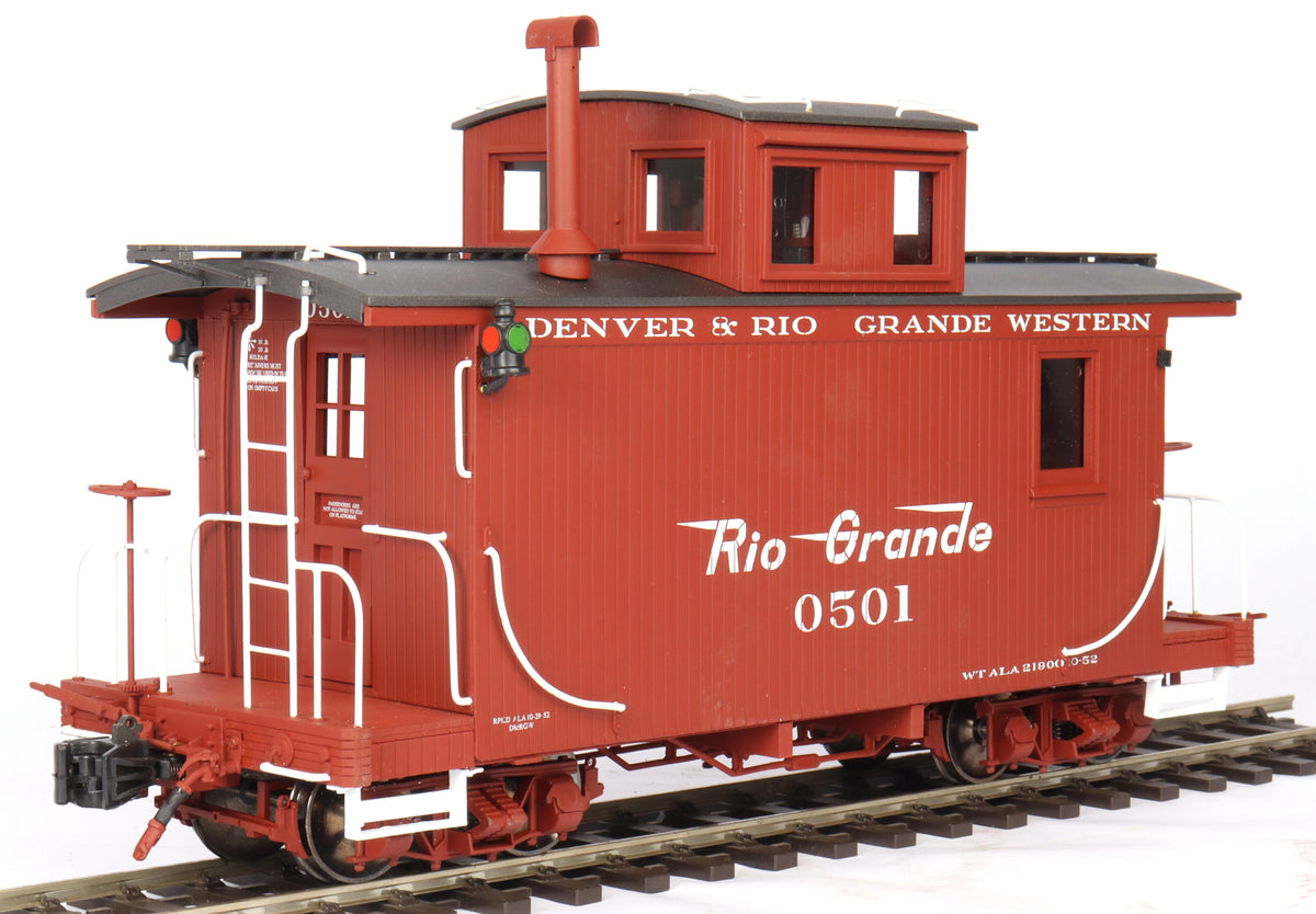 Denver & Rio Grande Western Railroad short caboose